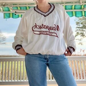 VTG Naugatuck Volleyball V-Neck Pullover sz XL